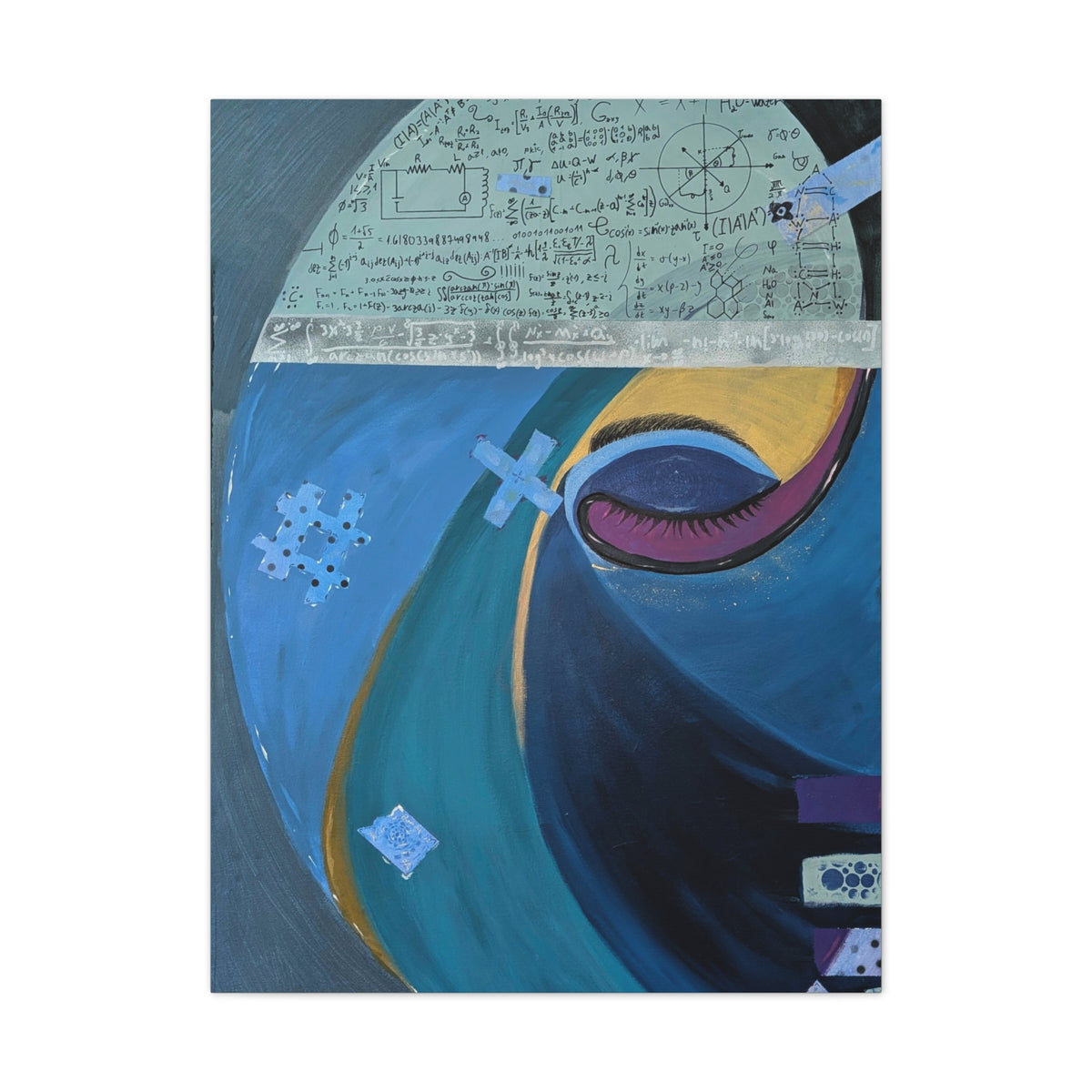 Canvas Stretched, 0.75"
