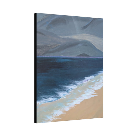 Coastal Calm Beach Canvas Print — Stretched 1.5" Wall Art