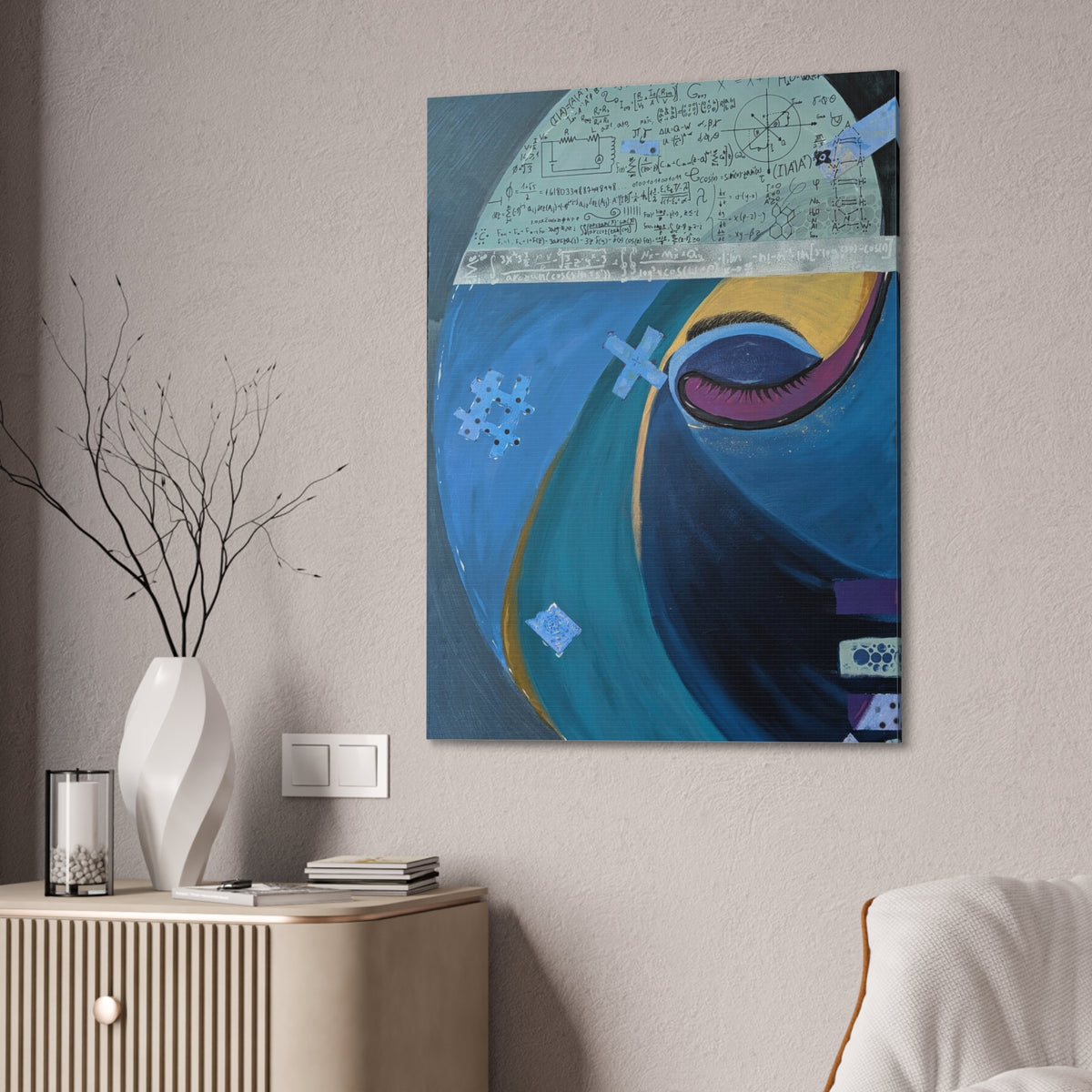Canvas Stretched, 0.75"