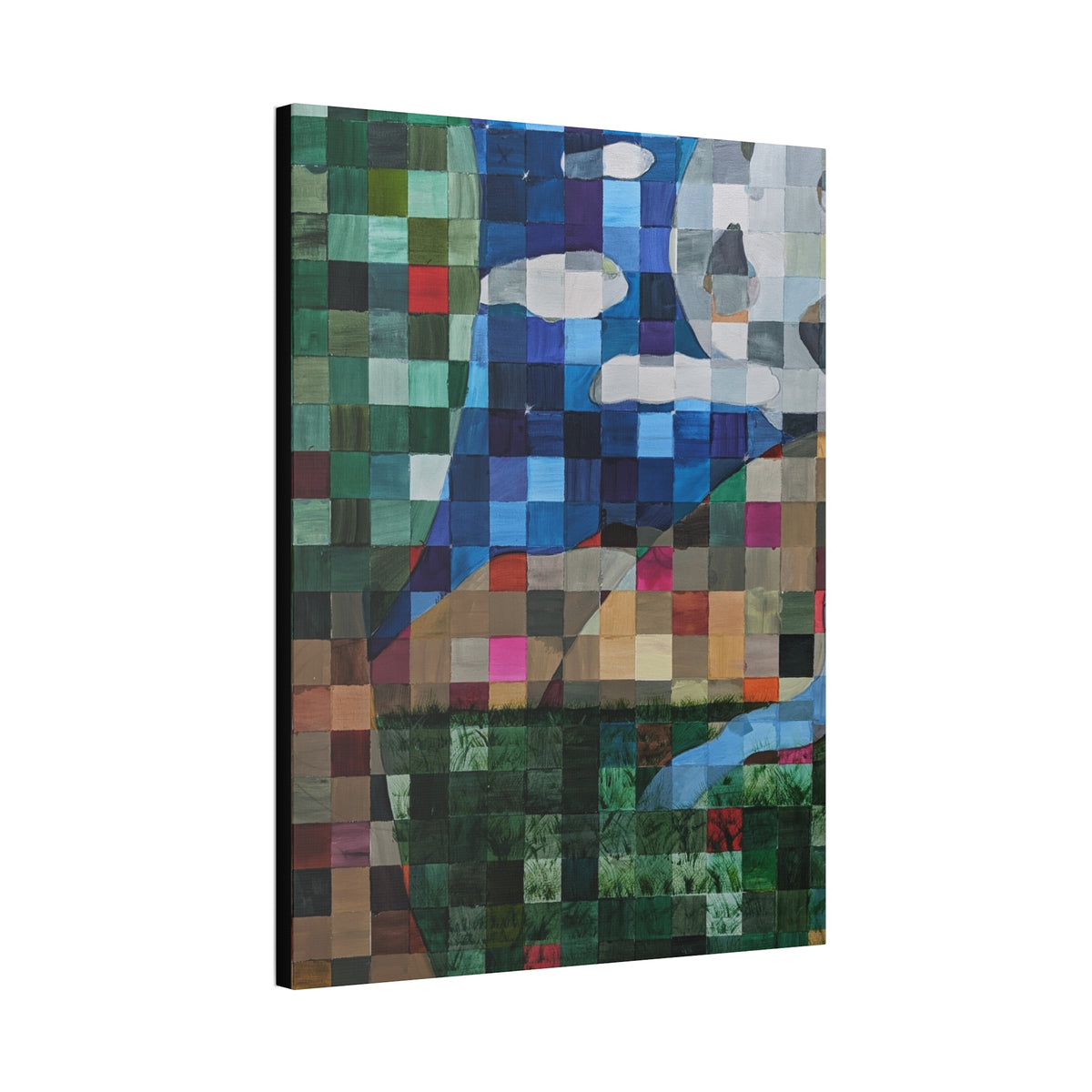 Mosaic Horizons - Premium Canvas Gallery Wrap