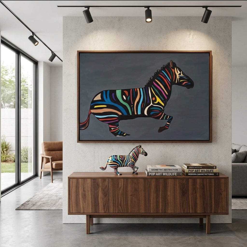 Stripes of Inspiration - Premium Canvas Gallery Wrap