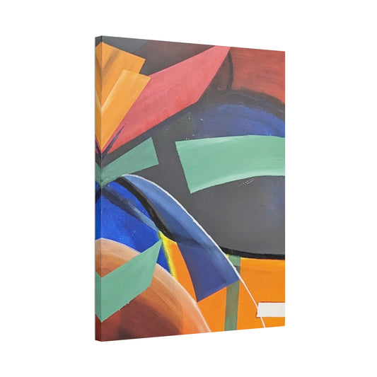 Abstract Color Burst Canvas Print — Stretched 1.5"